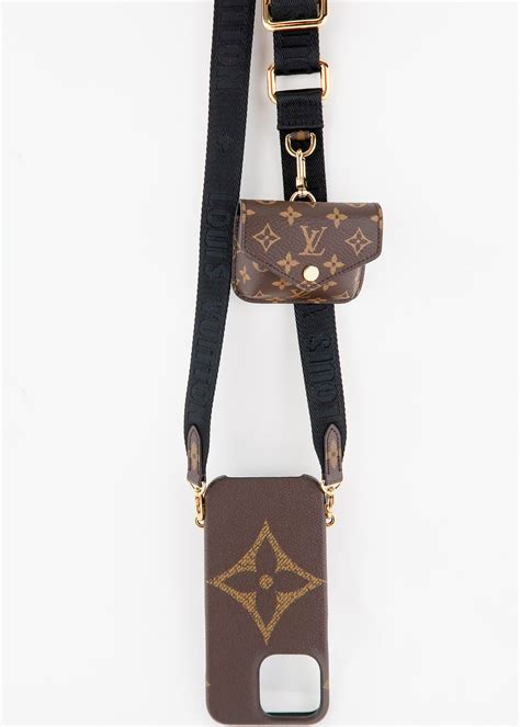 LOUIS VUITTON Monogram Bumper On Strap iPhone 13 Pro